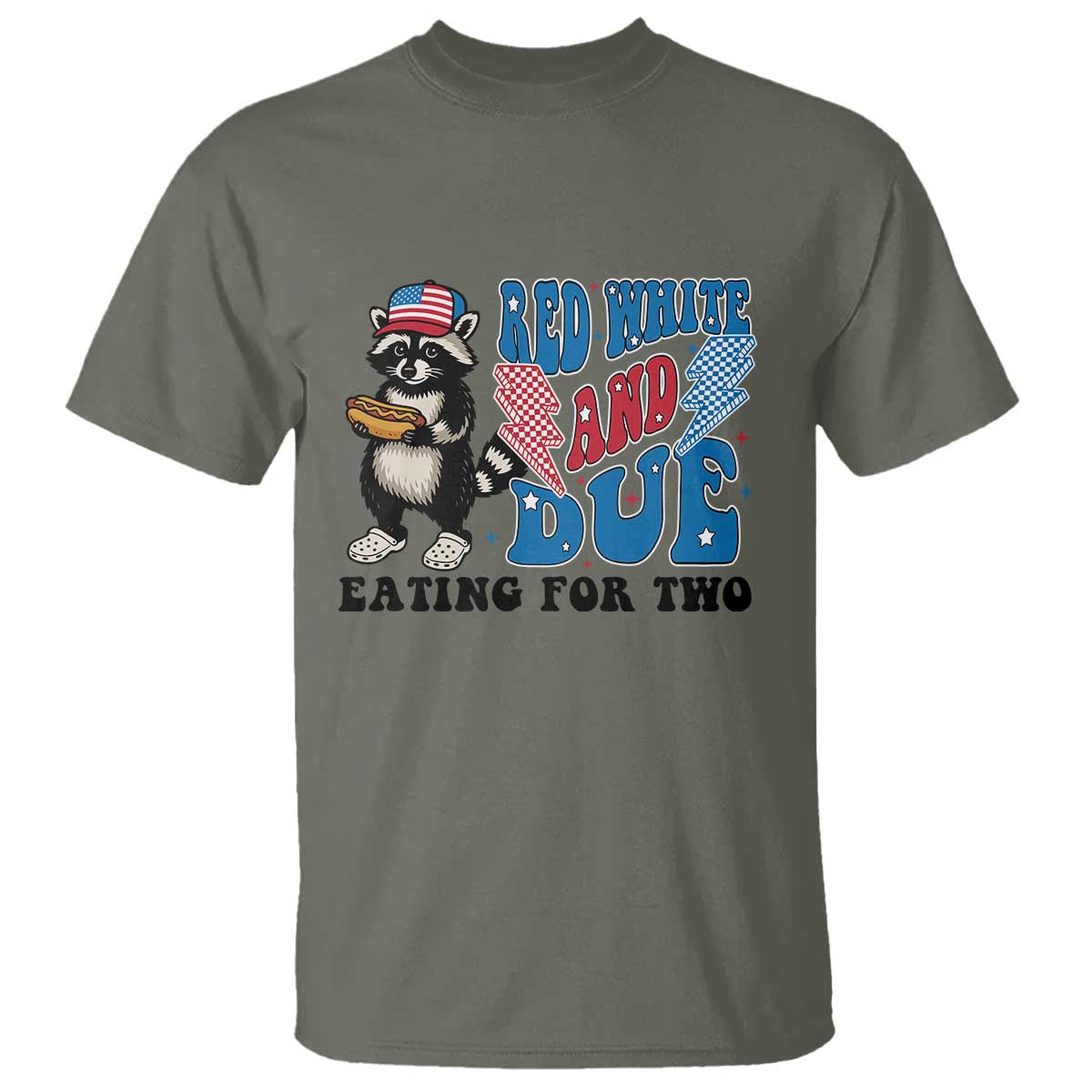 funny-4th-of-july-pregnancy-announcement-racoon-t-shirt-red-white-and-due-eating-for-two
