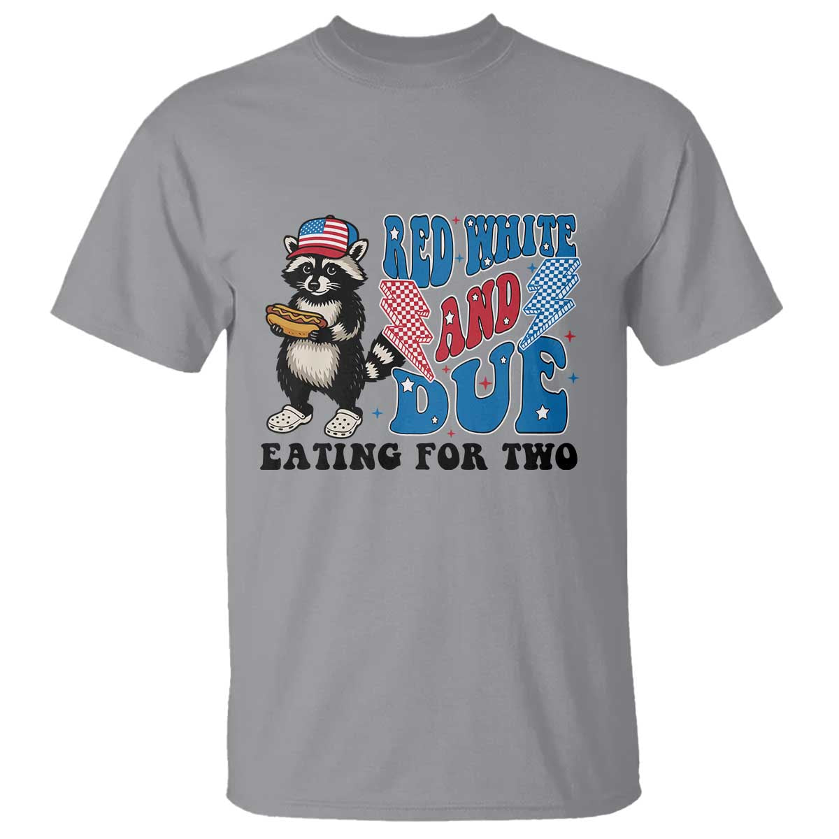 funny-4th-of-july-pregnancy-announcement-racoon-t-shirt-red-white-and-due-eating-for-two