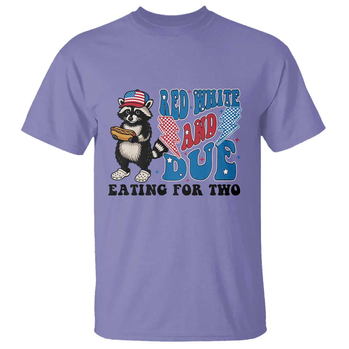 funny-4th-of-july-pregnancy-announcement-racoon-t-shirt-red-white-and-due-eating-for-two