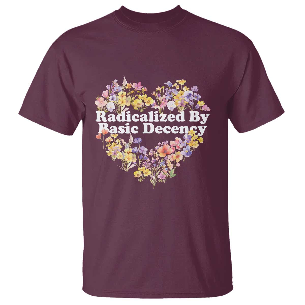 funny-radicalized-by-basic-decency-democracy-t-shirt-women-floral-heart