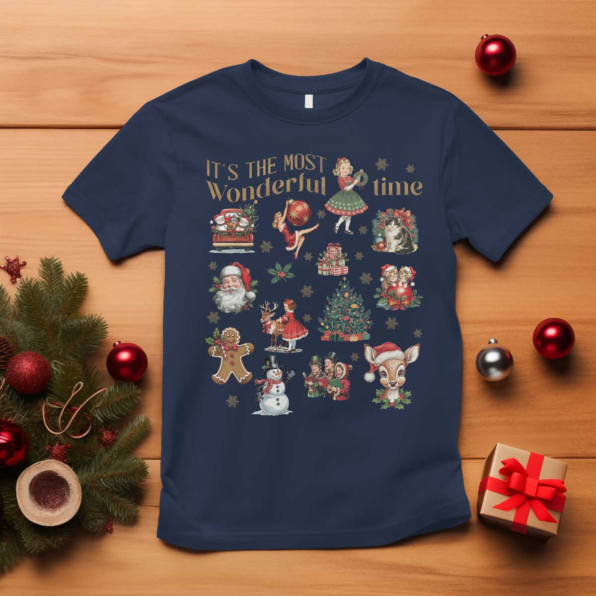 retro-vintage-christmas-t-shirt-its-the-most-wonderful-time-xmas