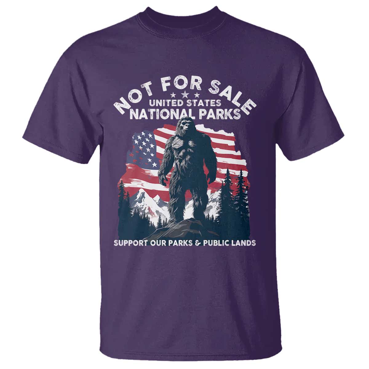not-for-sale-national-parks-bigfoot-t-shirt-support-our-parks-and-public-lands