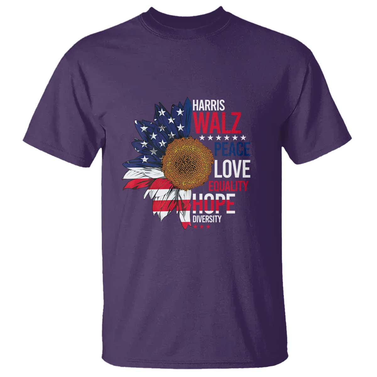 harris-walz-supporter-t-shirt-peace-love-equality-hope-diversity-sunflower-usa-flag