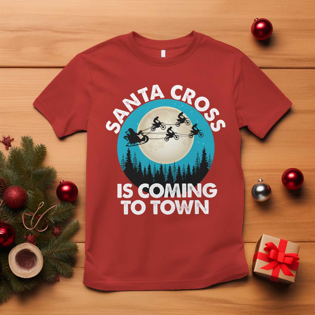 funny-christmas-motocross-t-shirt-santa-cross-is-coming-to-town-sport