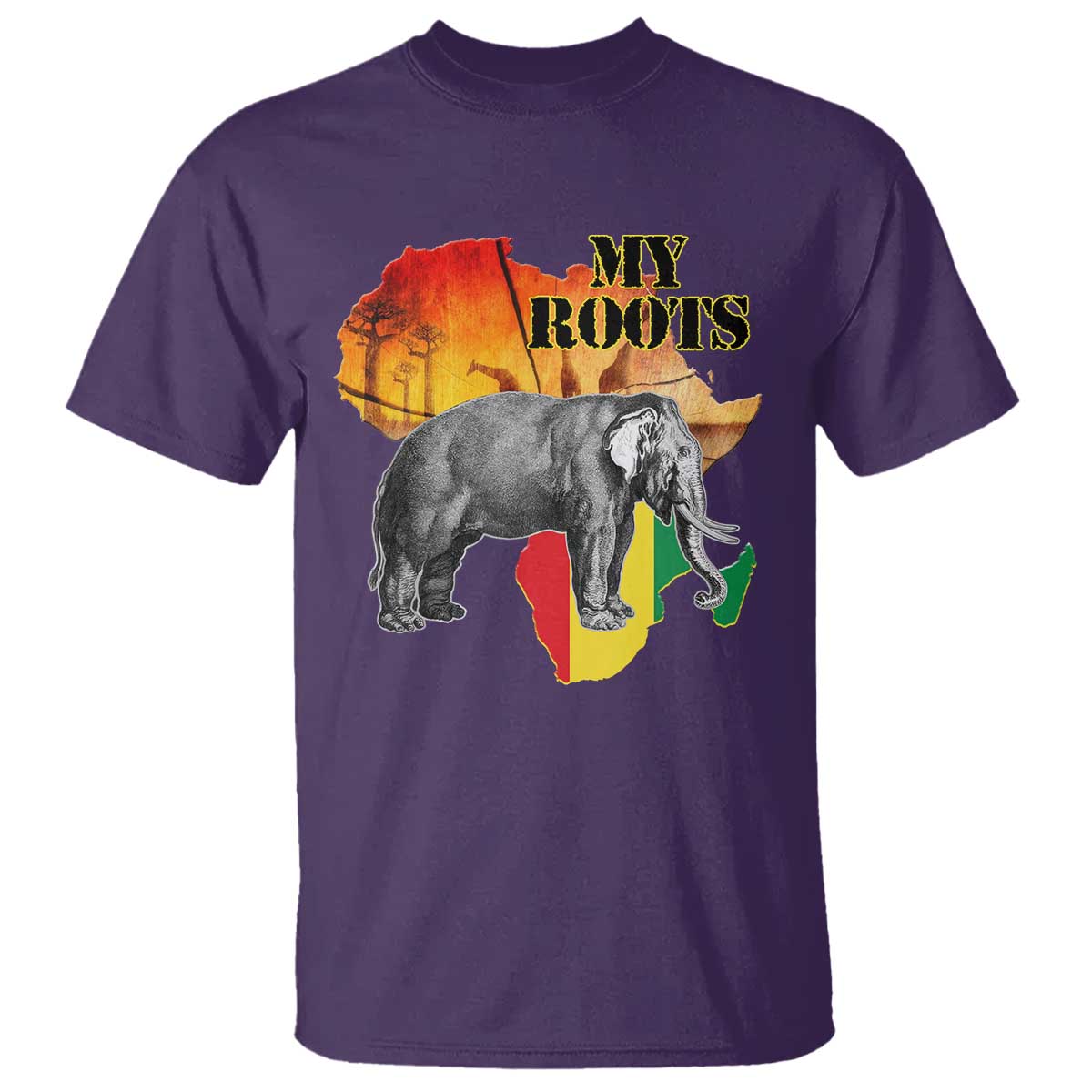 africa-roots-t-shirt-my-roots-africa-map-black-history-elephant