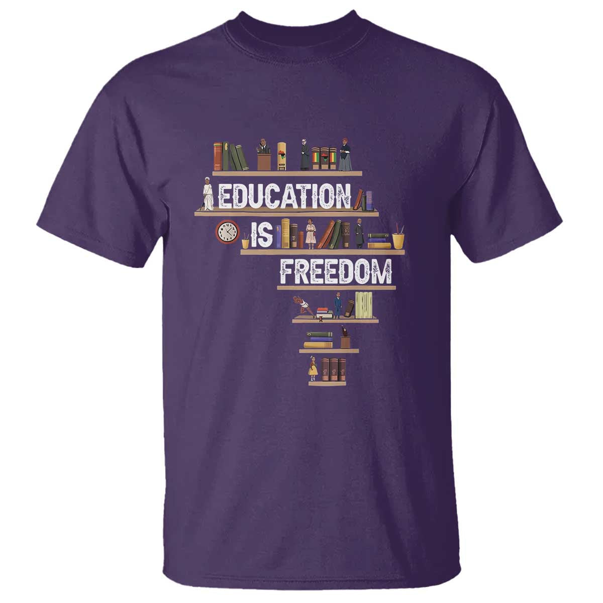 education-is-freedom-t-shirt-black-history-month-teacher-black-leaders-figure
