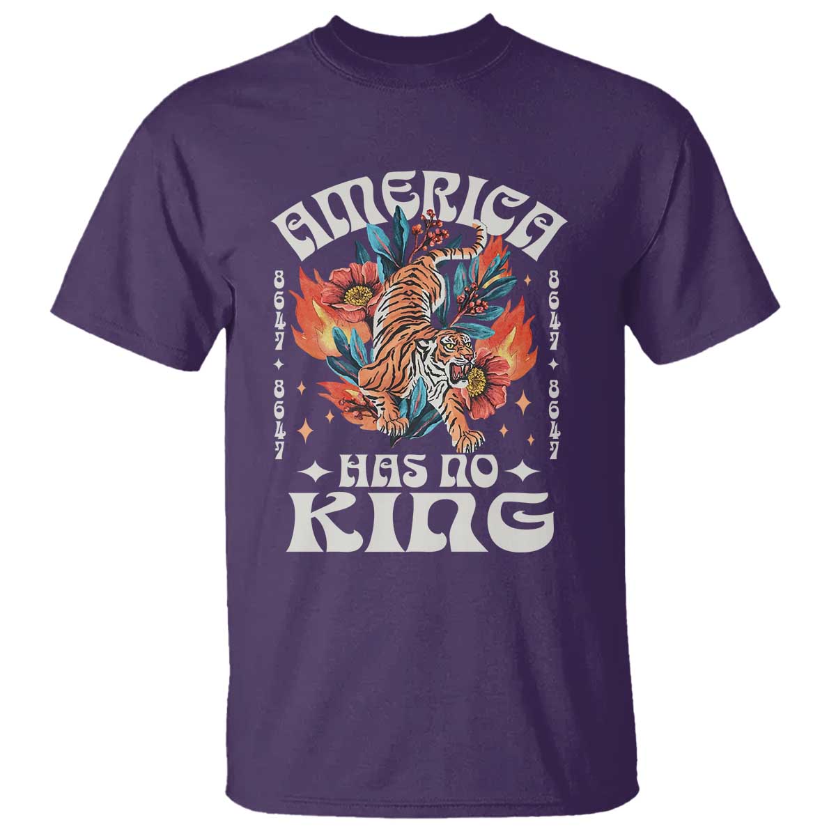 funny-america-has-no-king-8647-t-shirt-vintage-boho-orange-tiger