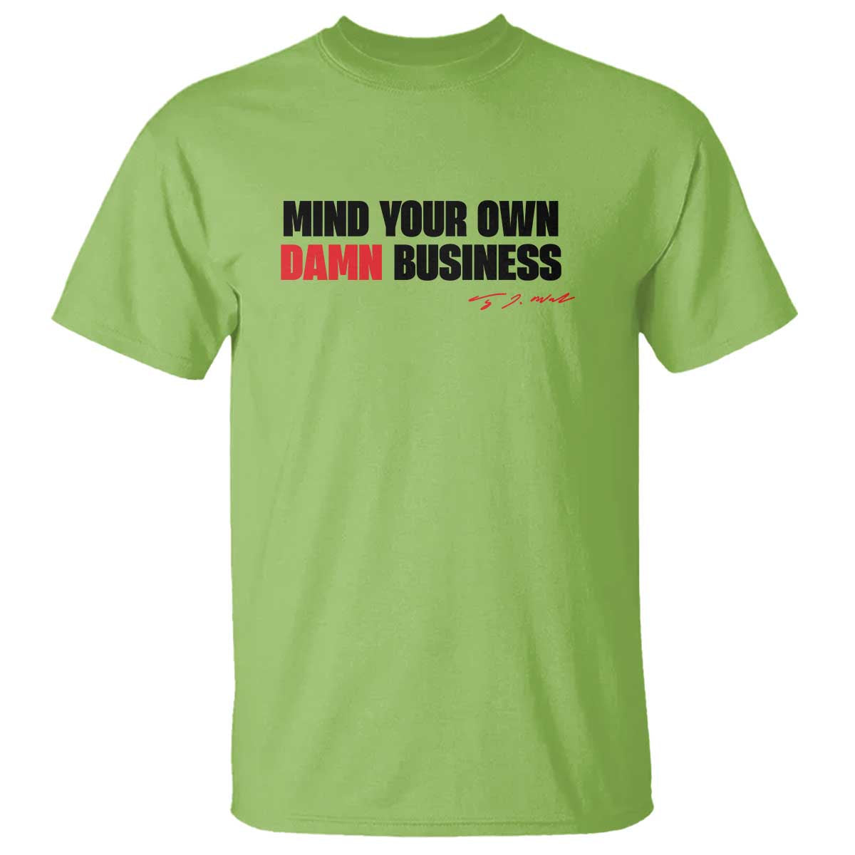 funny-walz-t-shirt-mind-your-own-damn-business