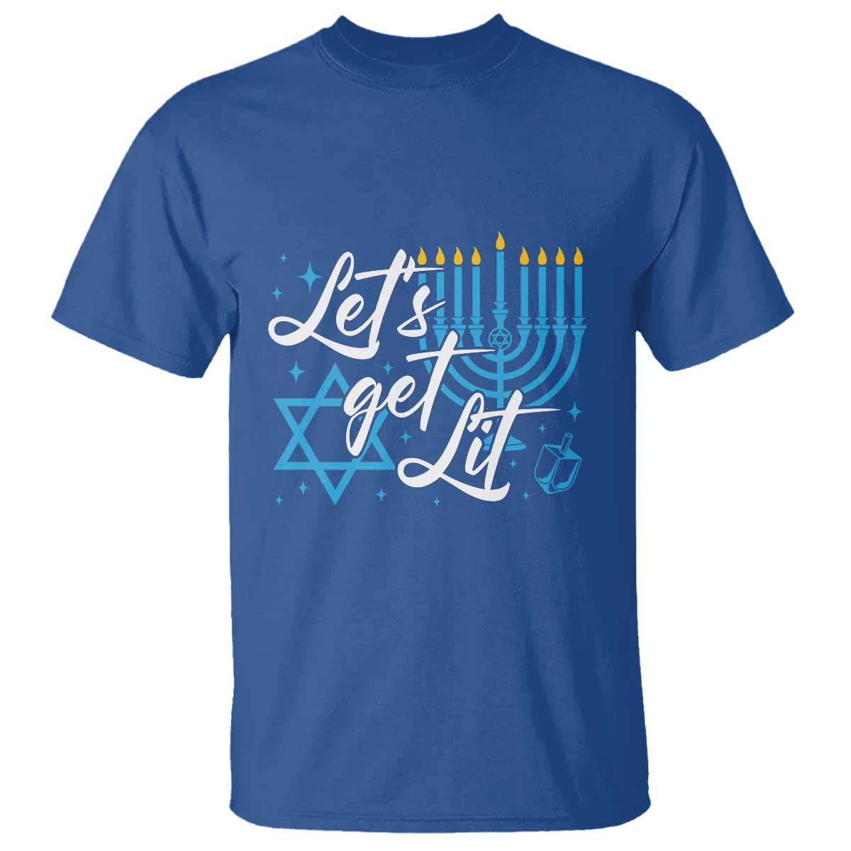 funny-hanukkah-t-shirt-lets-get-lit-menorah-david-star