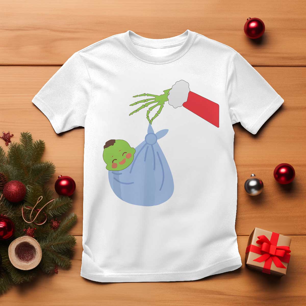 funny-nicu-labor-delivery-nurse-christmas-santa-green-baby-t-shirt