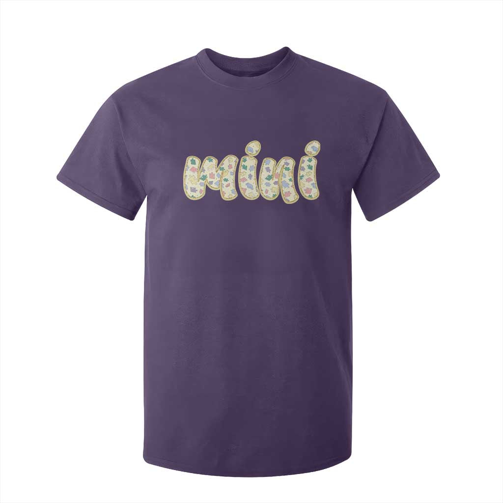Autism Mini T Shirt For Kid Autism Support Mental Health Puzzle Glitter Print
