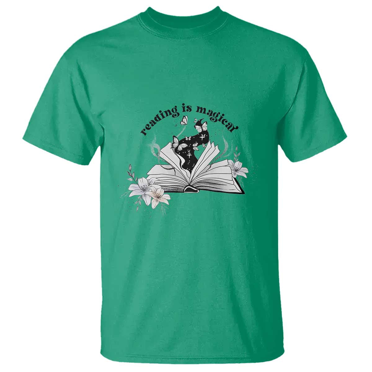 funny-book-lover-t-shirt-reading-is-magical-black-magic