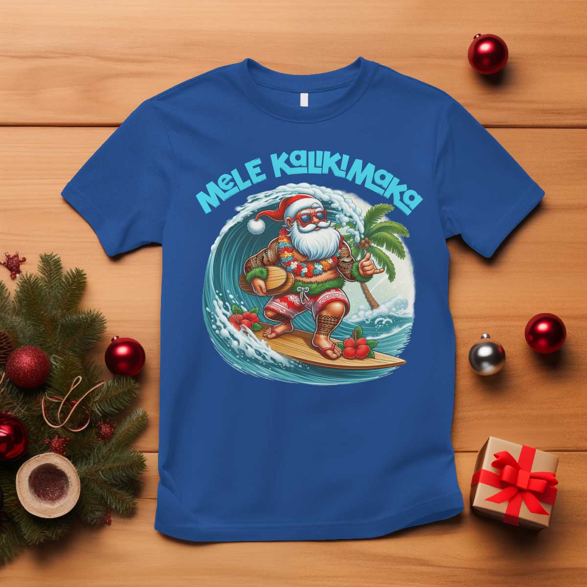 christmas-in-hawaii-t-shirt-mele-kalikimaka-santa-surfing-hibiscus