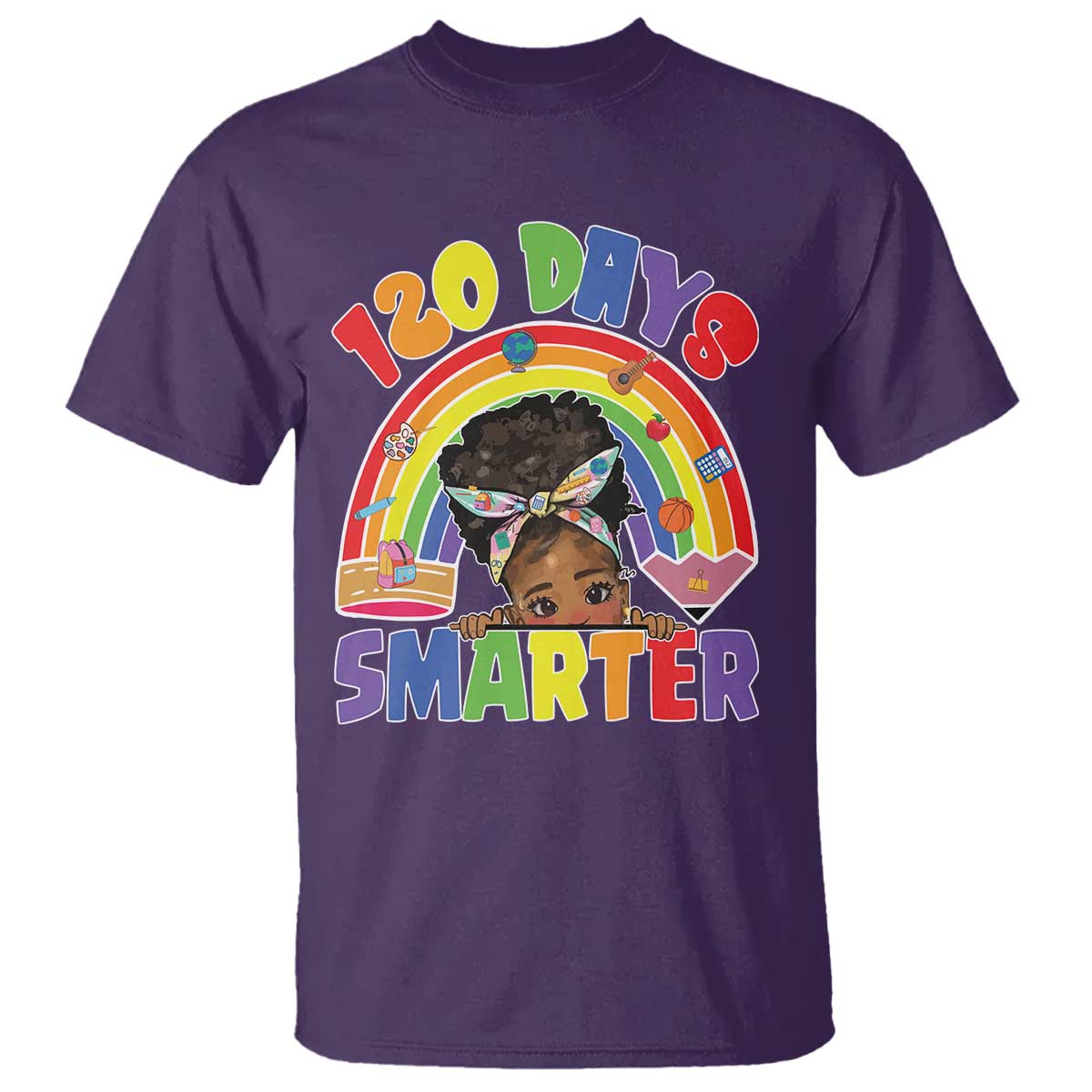 funny-120-days-smarter-afro-african-american-girl-t-shirt