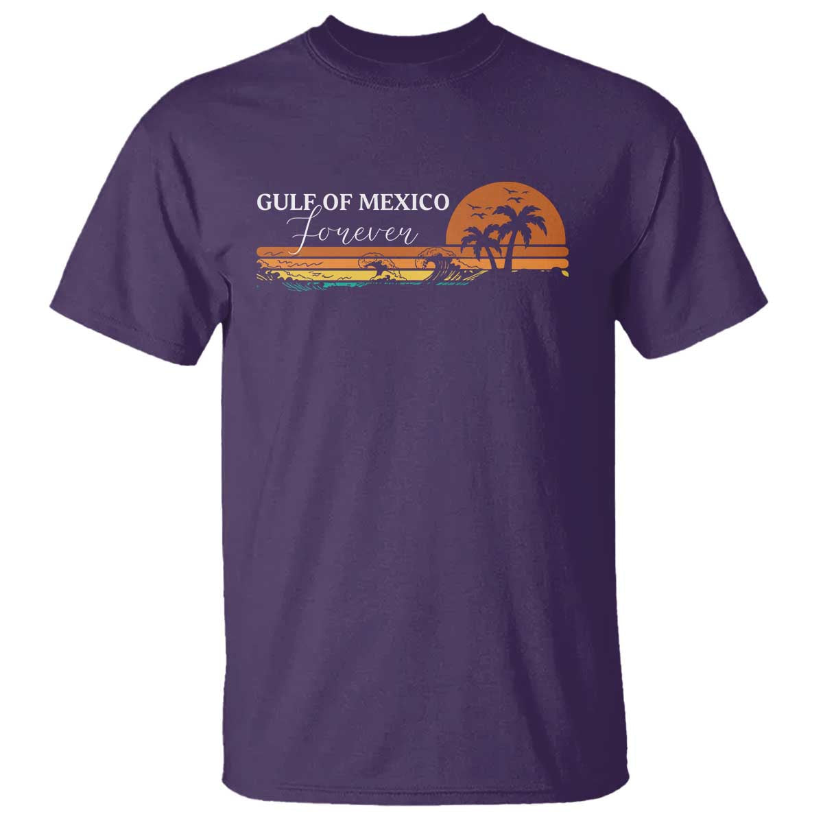 gulf-of-mexico-forever-t-shirt-beach-palm-treen-vintage-retro