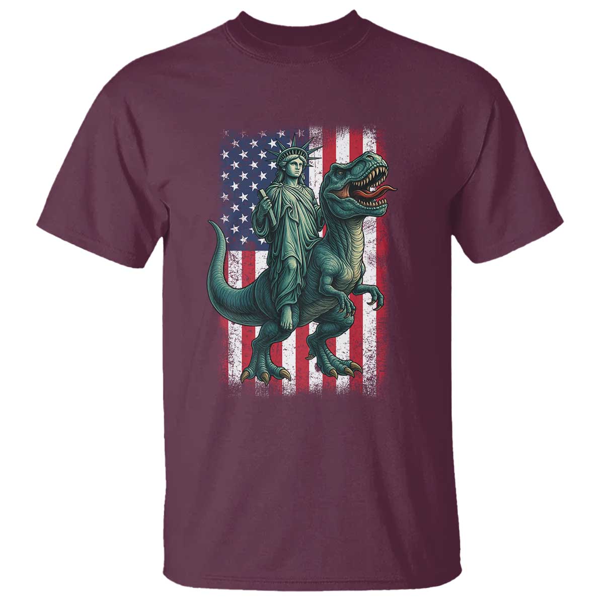 funny-dinosaur-statue-of-liberty-4th-of-july-t-shirt-american-flag