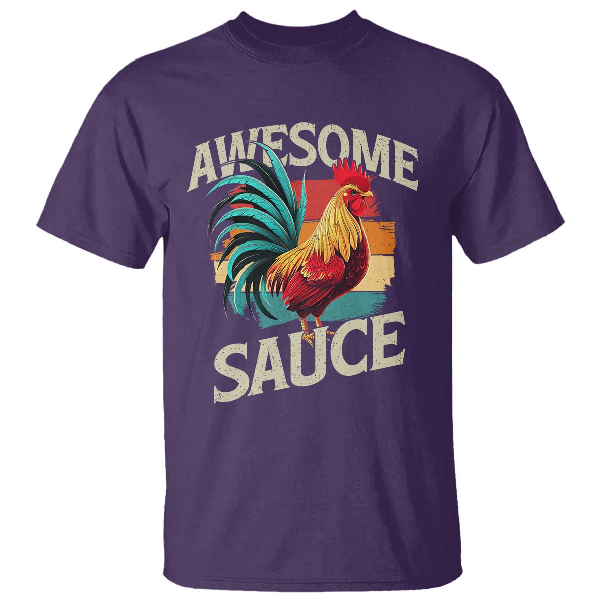 funny-awesome-sauce-rooster-t-shirt-vintage-retro-chicken