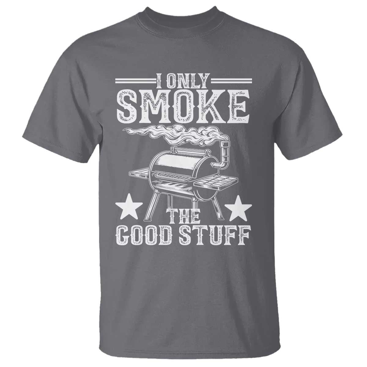 funny-bbq-grilling-i-only-smoke-the-good-stuff-t-shirt-barbecue-grill-fathers-day