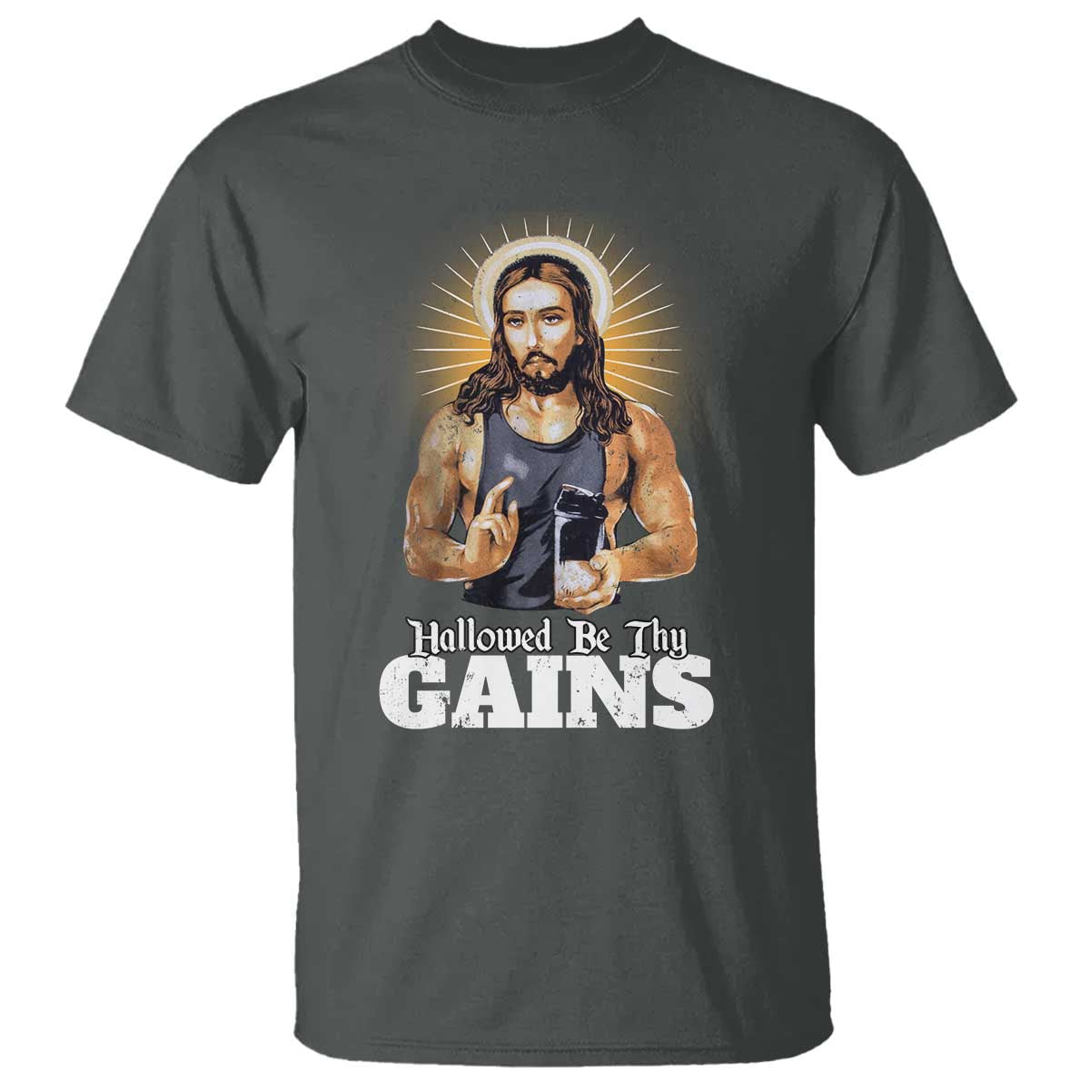 funny-jesus-gym-workout-hallowed-be-thy-gains-t-shirt-muscle-jesus-weightlifting