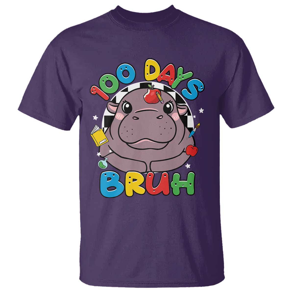 funny-moo-deng-100-days-bruh-t-shirt-happy-100-days-of-school