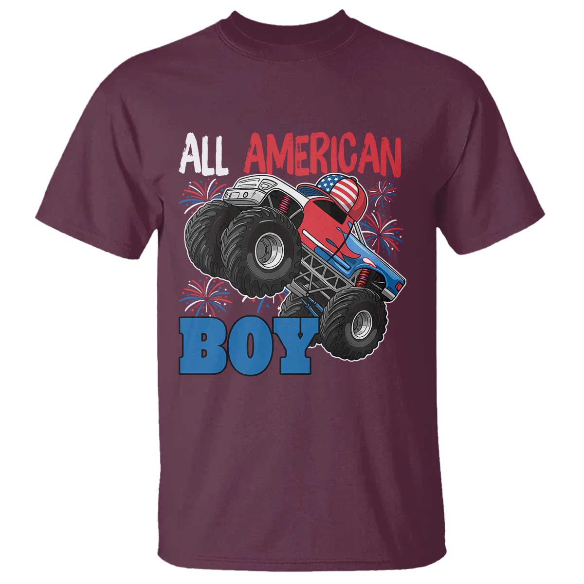 funny-all-american-boy-4th-of-july-t-shirt-monster-trucks-american-flag-fireworks