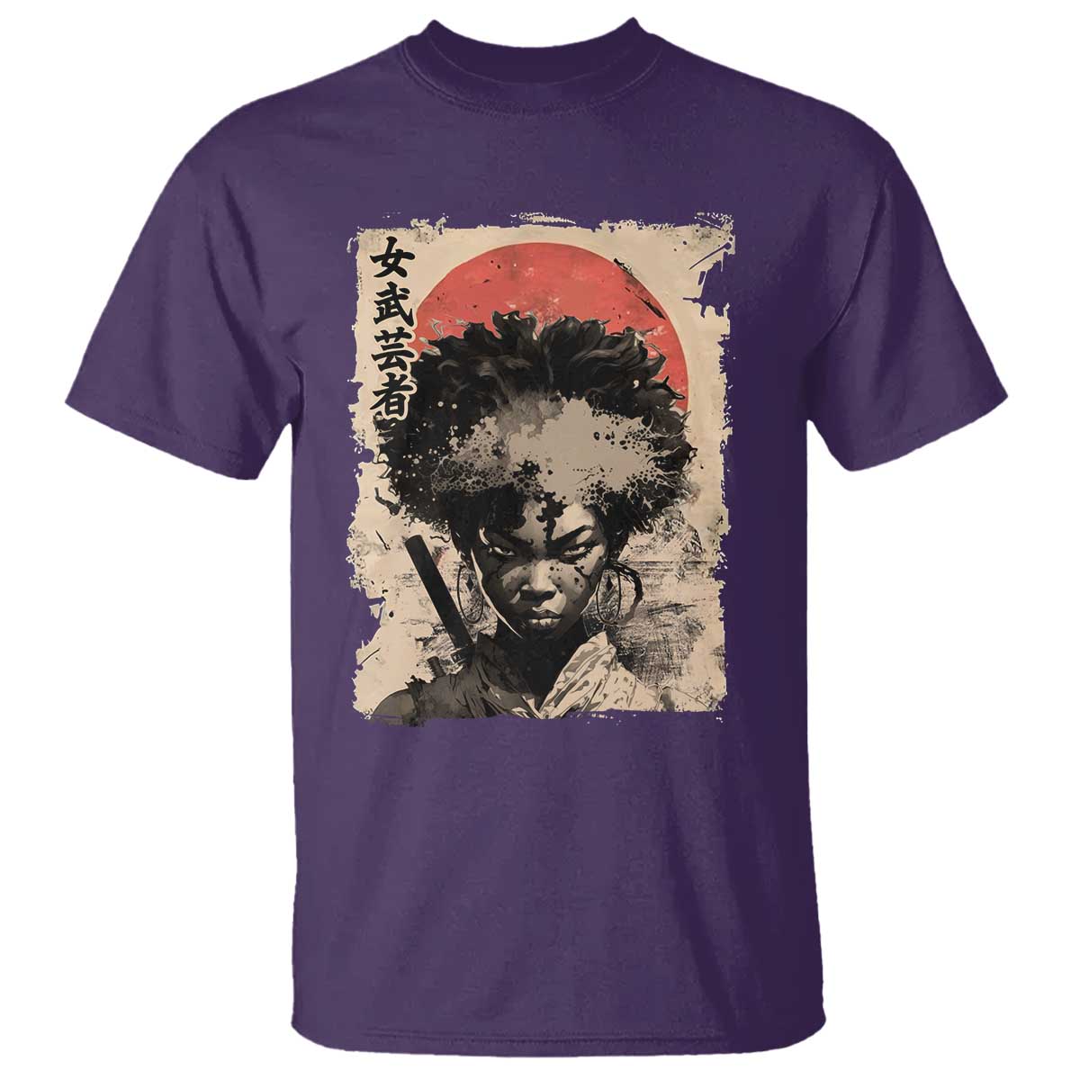 african-american-female-samurai-warrior-t-shirt-japanese-art-black-onna-bugeisha