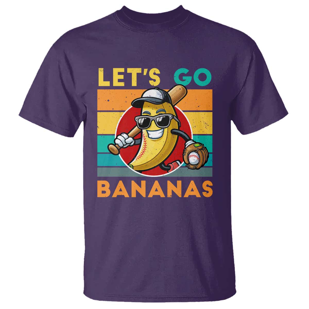 funny-baseball-t-shirt-lets-go-bananas-bat-ball-sport