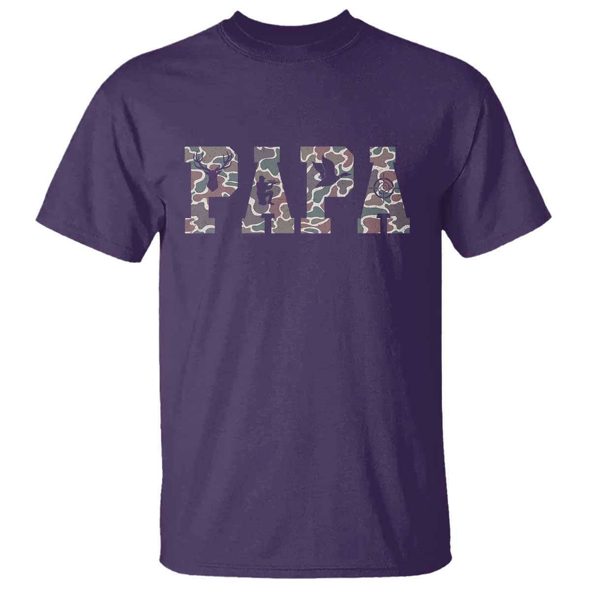 funny-papa-hunting-t-shirt-deer-hunter-fathers-day-camouflage-flag