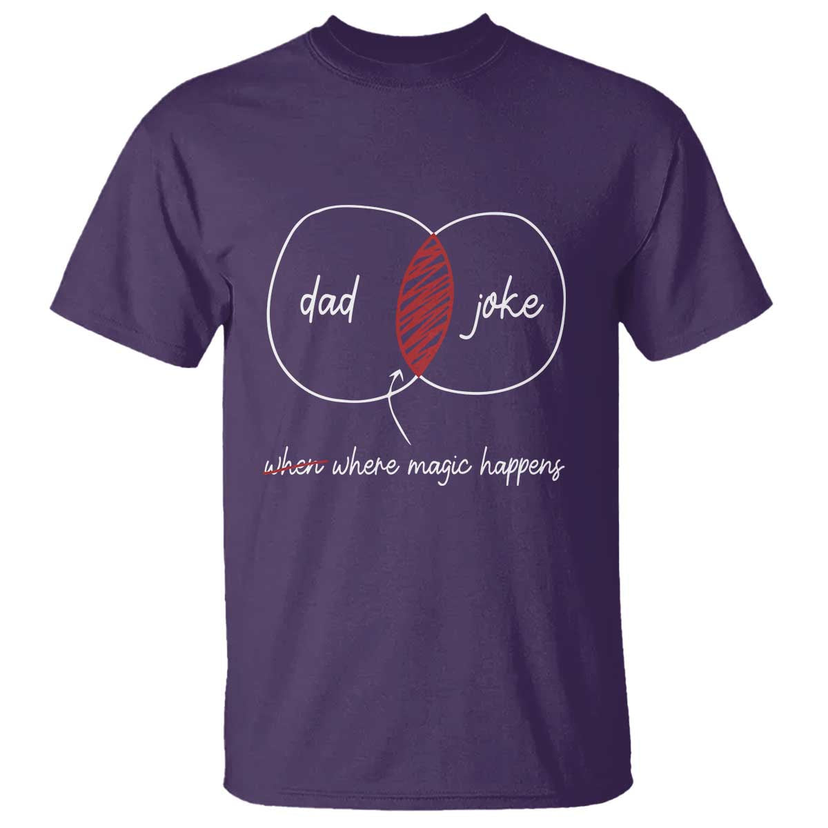 funny-dad-joke-where-magic-happens-t-shirt-fathers-day