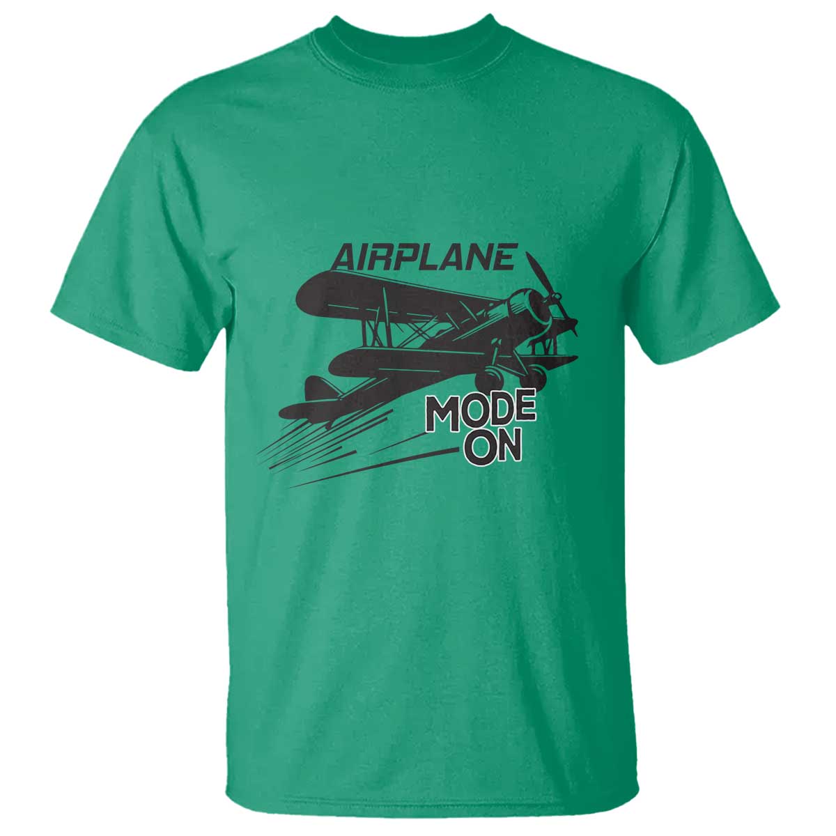 funny-biplane-t-shirt-airplane-mode-on-flying-pilots