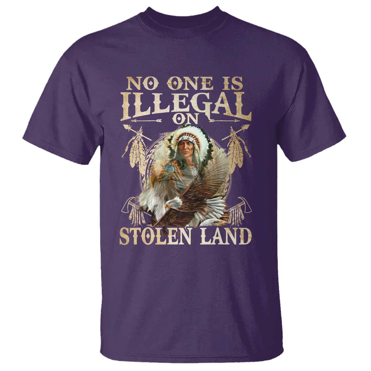 native-american-t-shirt-no-one-is-illegal-on-stolen-land-eagle-tribe