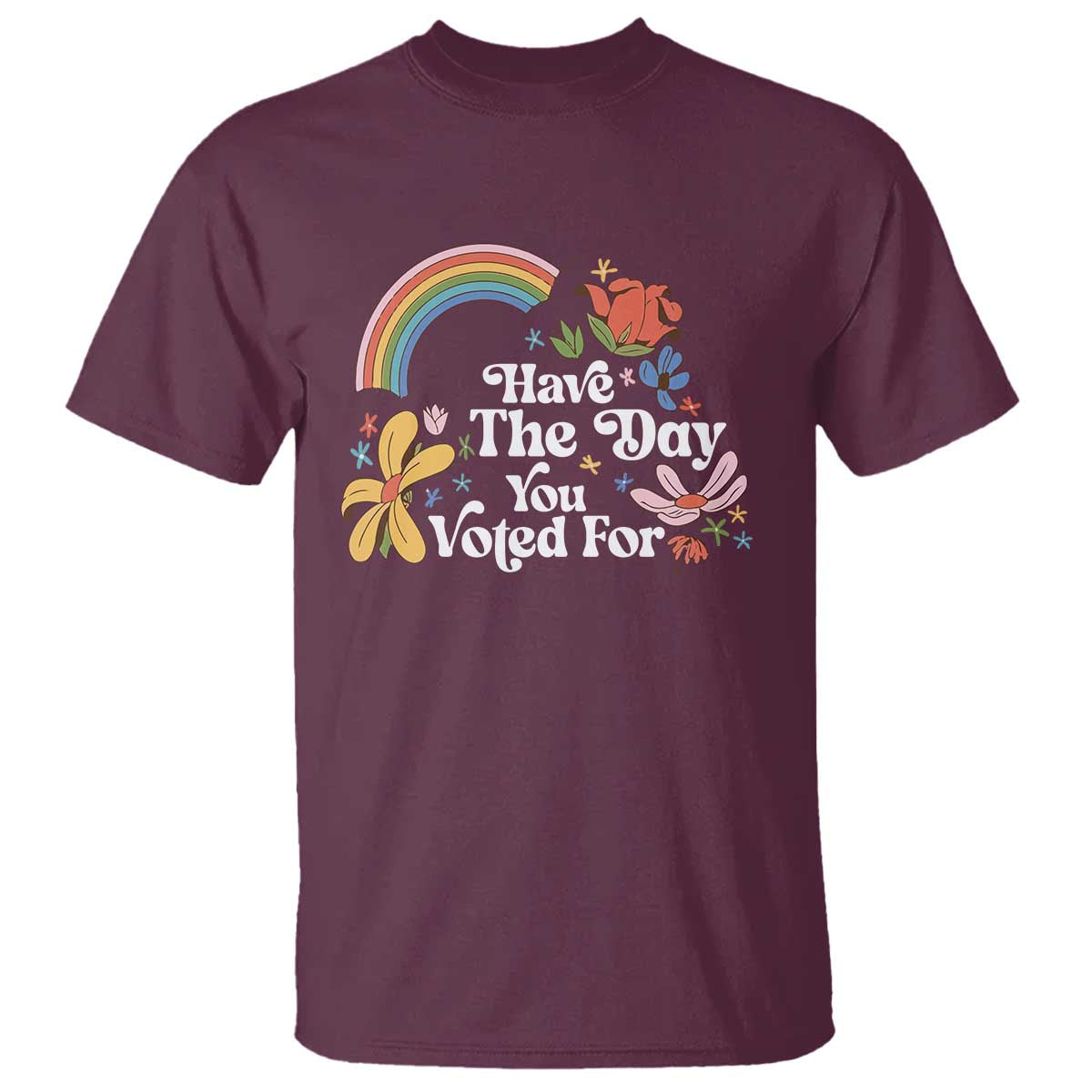 have-the-day-you-voted-for-t-shirt-retro-rainbow