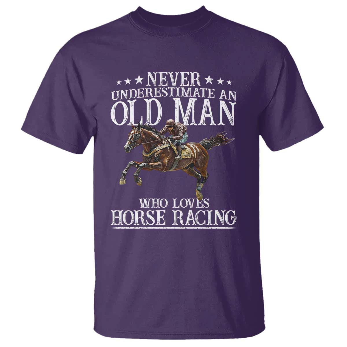 funny-never-underestimate-an-old-man-who-loves-horse-racing-t-shirt