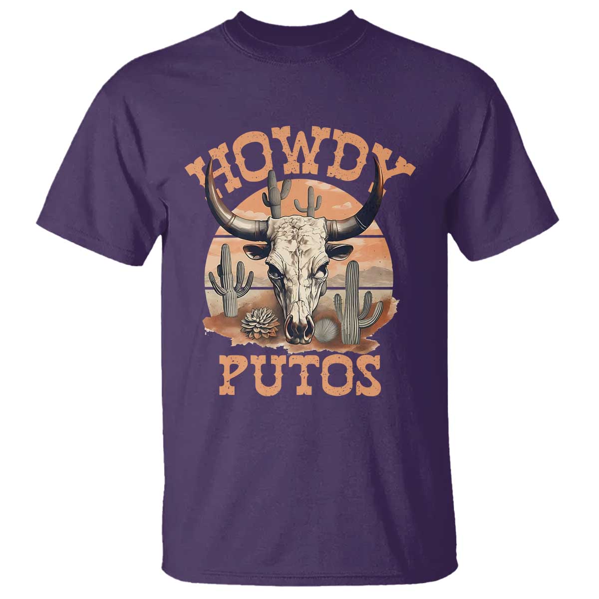 funny-howdy-putos-t-shirt-bull-skull-country-cowboy-western