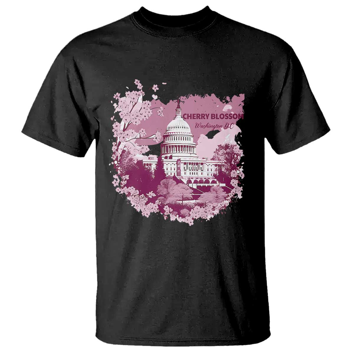 washington-dc-cherry-blossoms-t-shirt-capitol-building-sakura