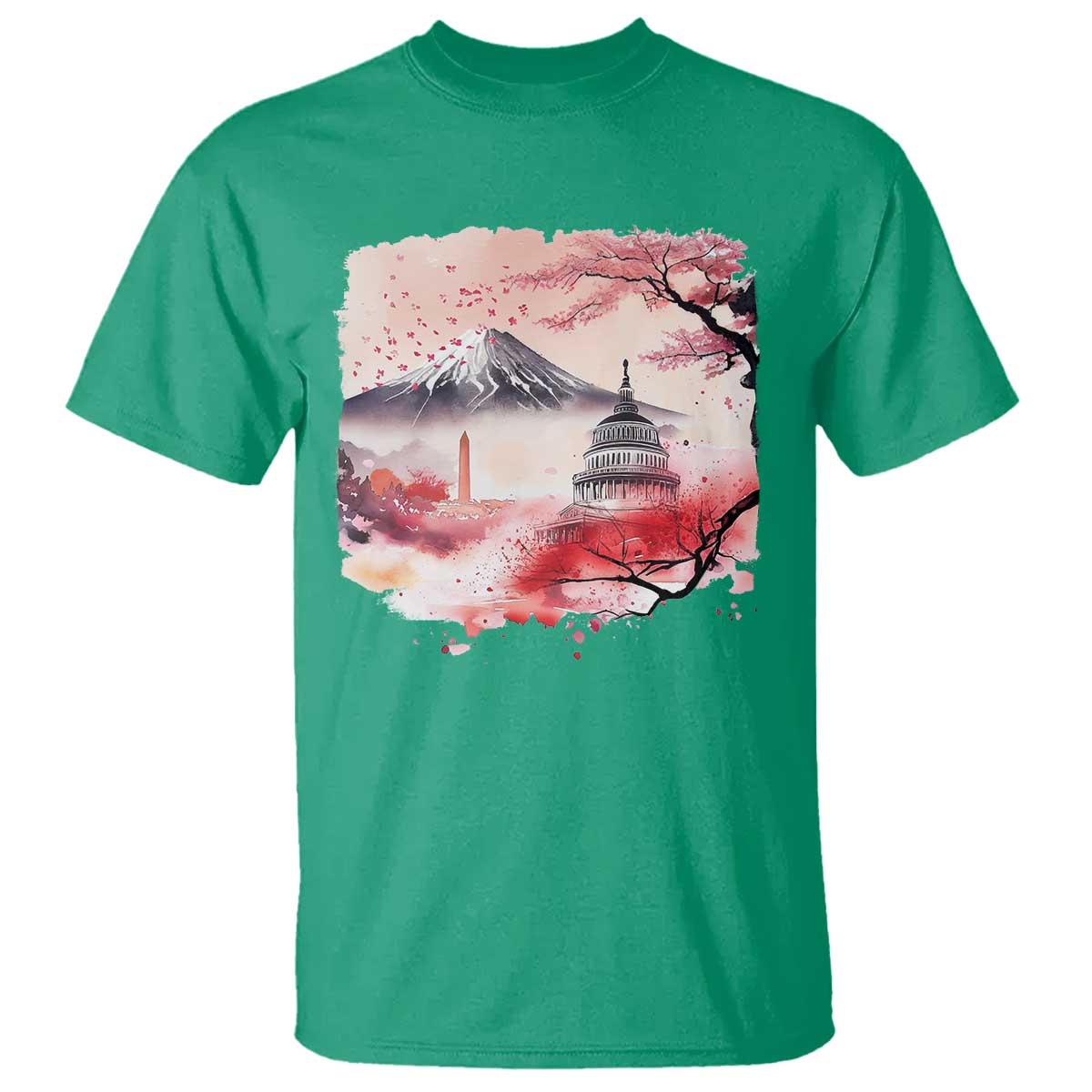 washington-dc-cherry-blossoms-monuments-memorials-t-shirt-japanese-art-style-mount-fuji-sakura