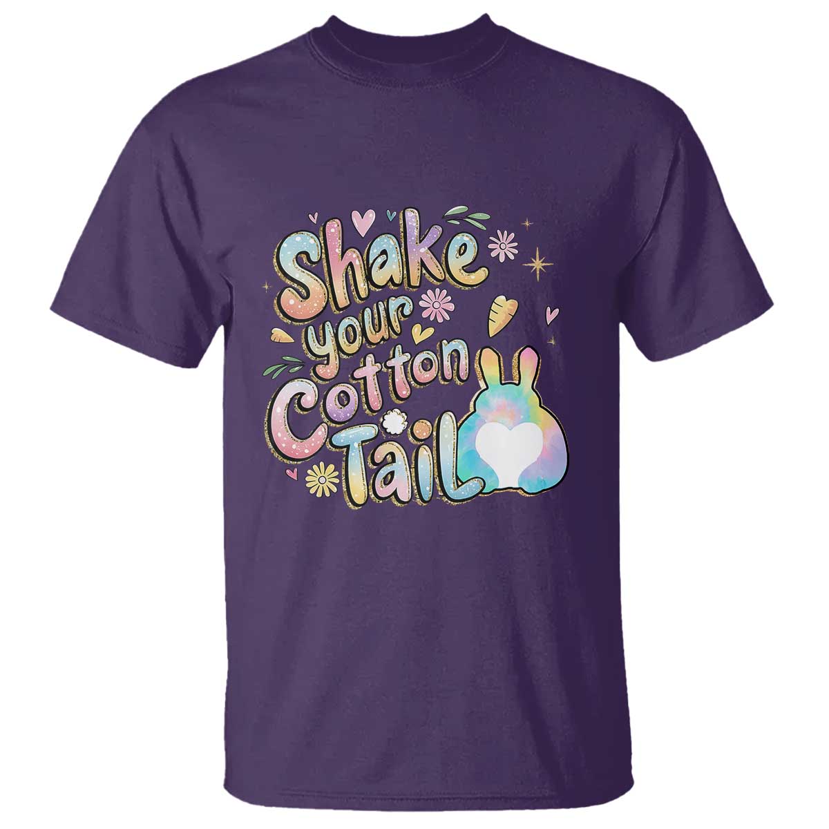 funny-easter-day-retro-bunny-shake-your-cotton-tail-t-shirt
