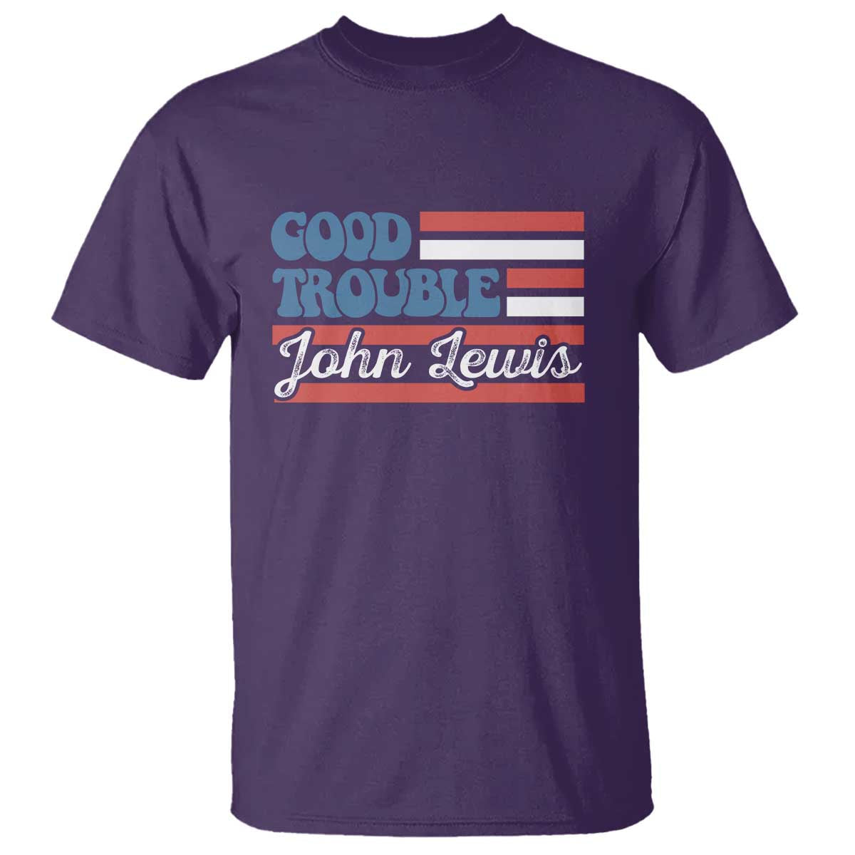funny-john-lewis-good-trouble-t-shirt-vintage-american-flag