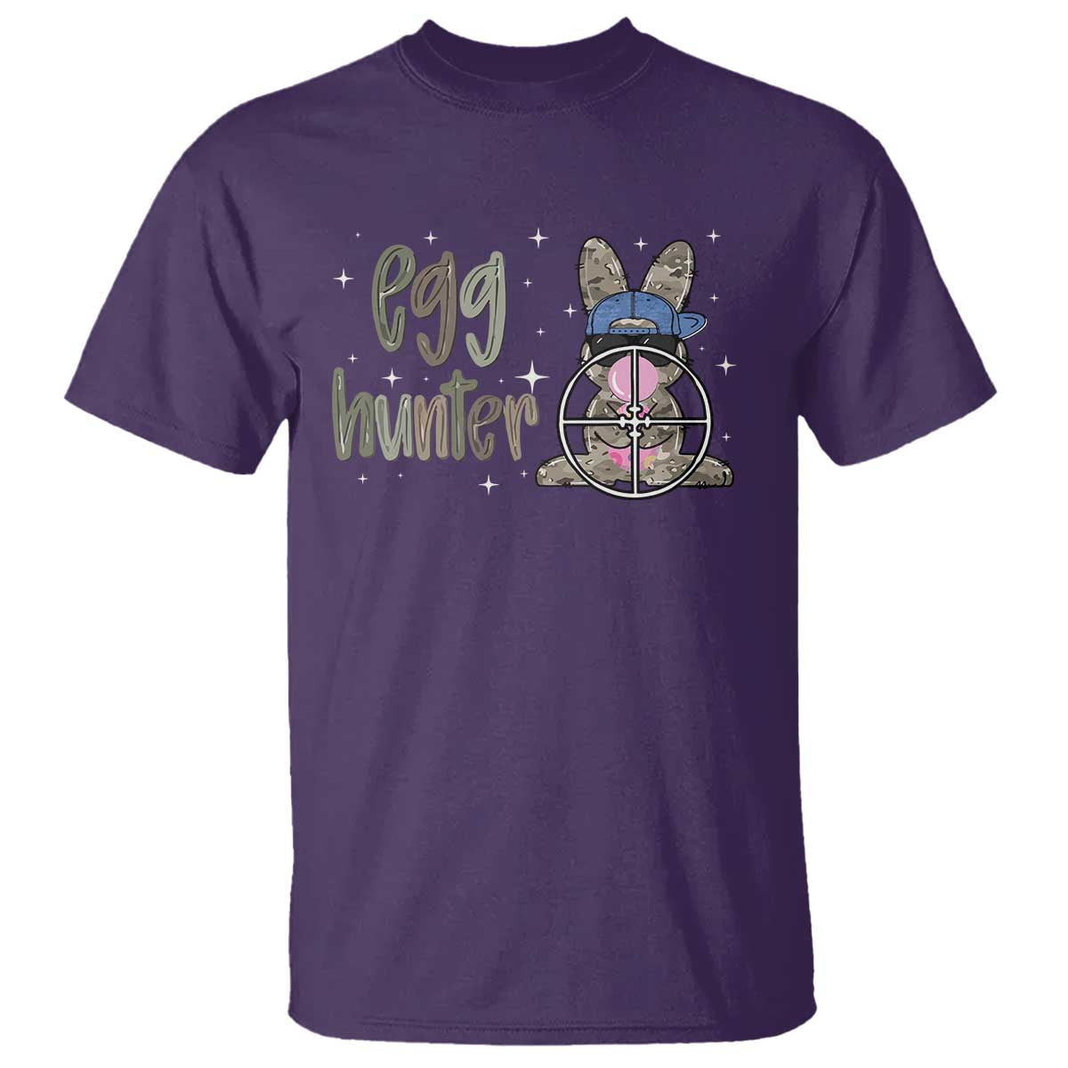 funny-egg-hunter-t-shirt-bunny-hunting-backward-cap-camouflage