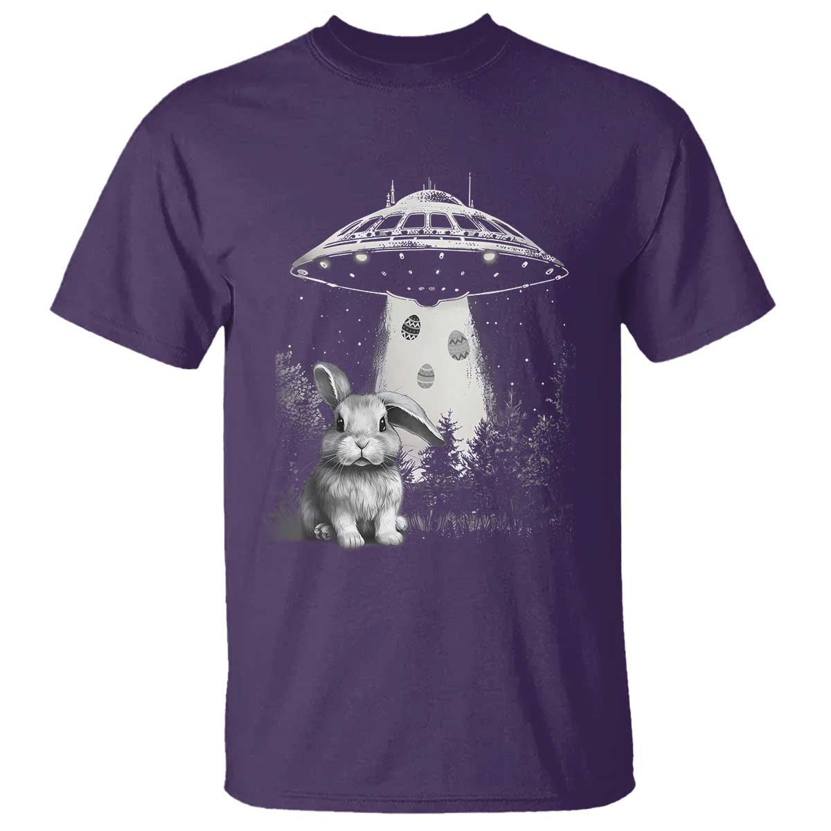 funny-easter-day-ufo-bunny-alien-eggs-t-shirt