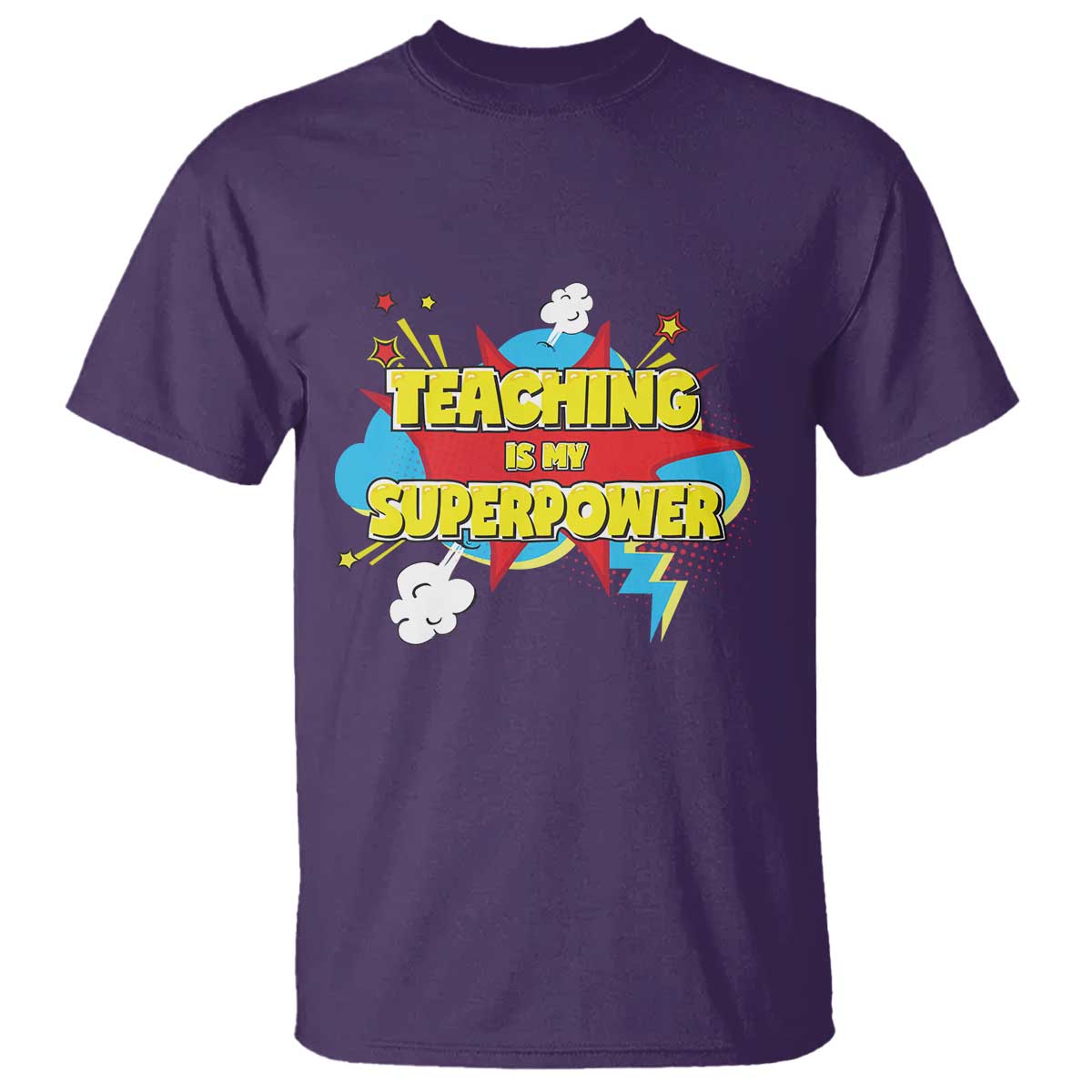 teachers-t-shirt-teaching-is-my-super-power-retro-comic
