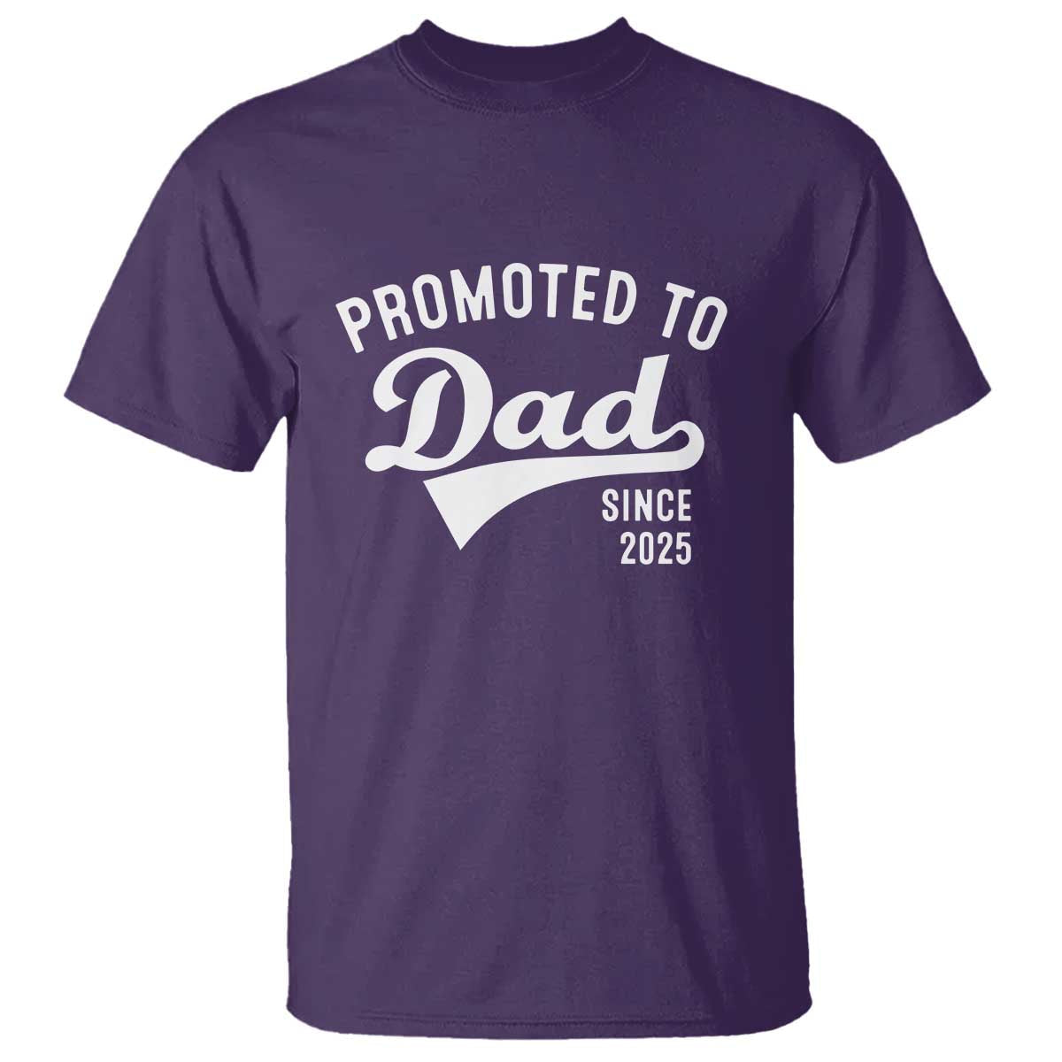 funny-new-dad-promoted-to-dad-since-2025-t-shirt-baby-announcement