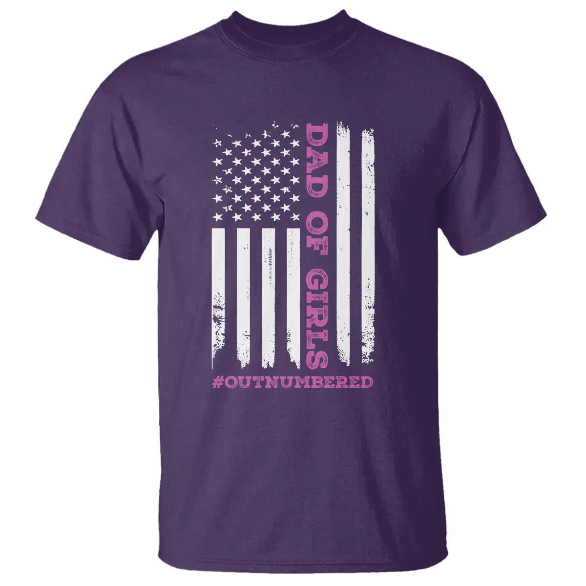 funny-dad-of-girls-outnumbered-t-shirt-vintage-american-flag-fathers-day