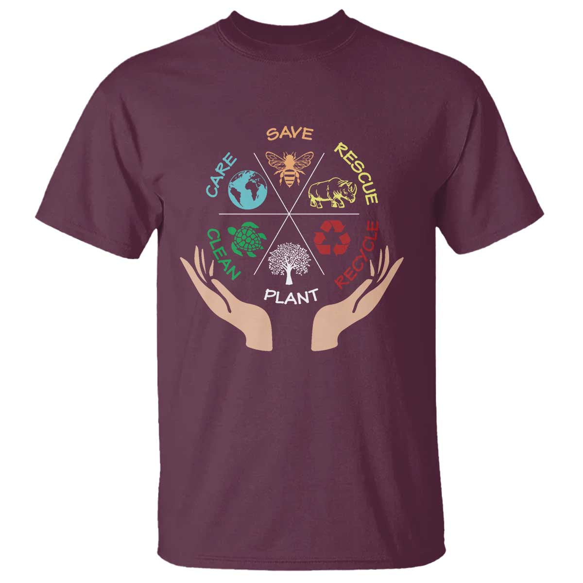 save-bees-rescue-animals-recycle-plastic-plant-tree-t-shirt-earth-day