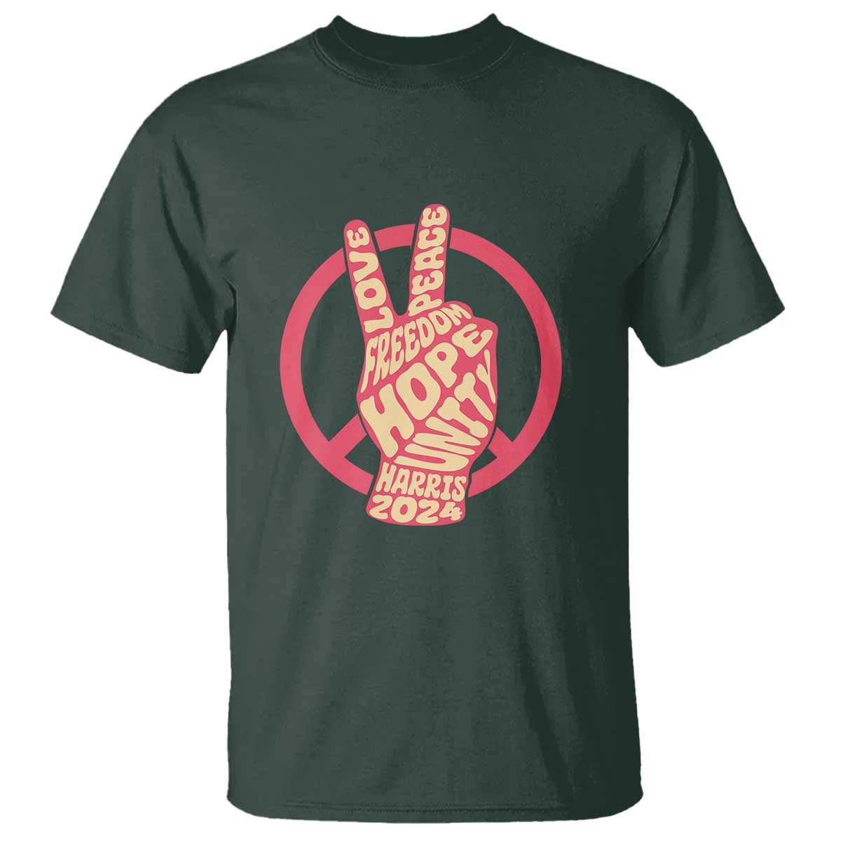 harris-2024-t-shirt-love-peace-freedom-hope-unity-peace-sign