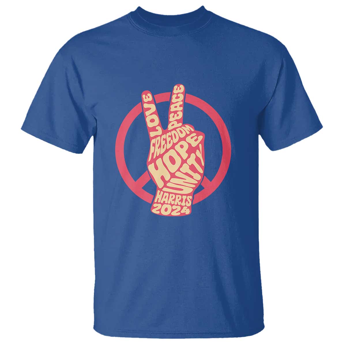 harris-2024-t-shirt-love-peace-freedom-hope-unity-peace-sign
