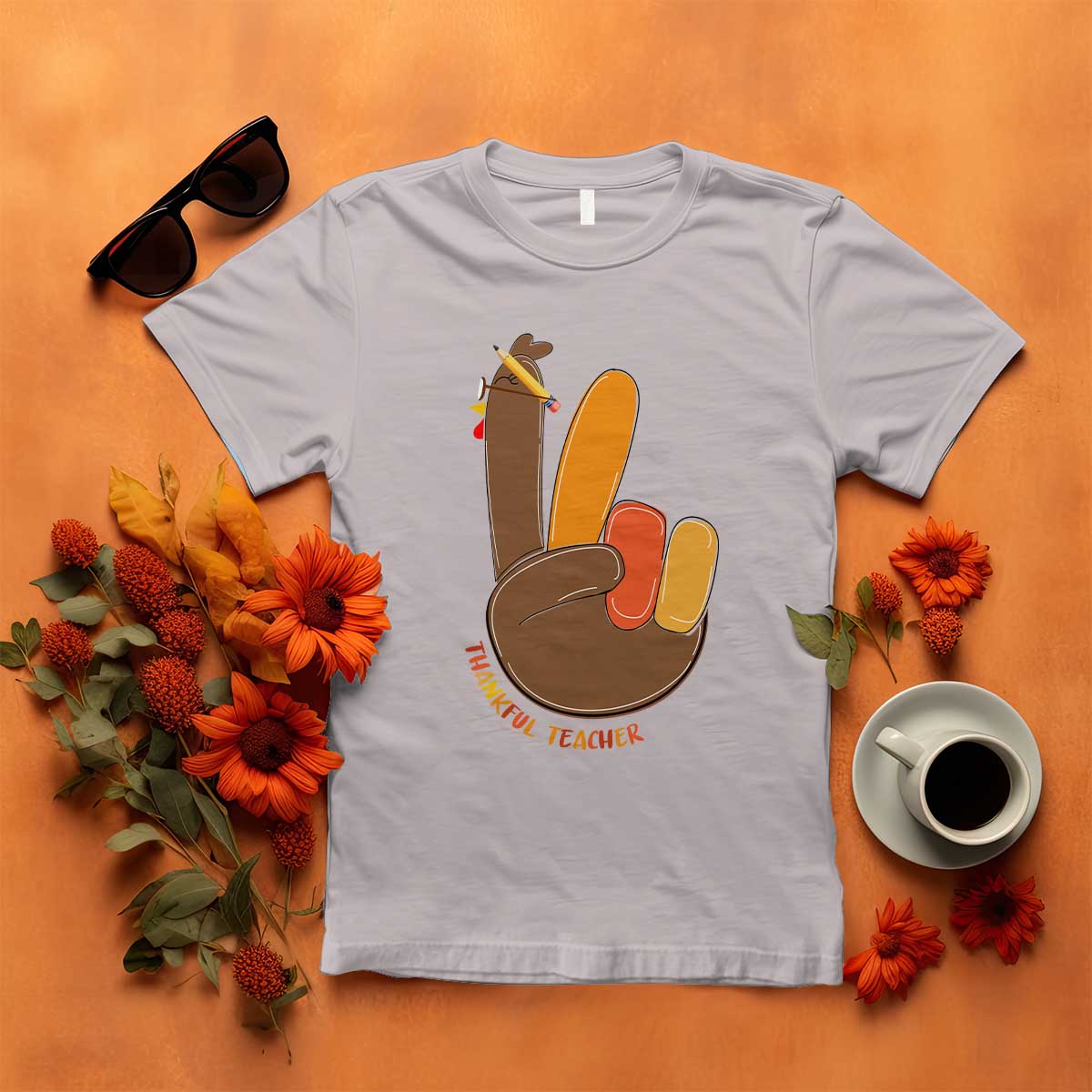 funny-thanksgiving-teacher-t-shirt-thankful-teacher-turkey-pencil