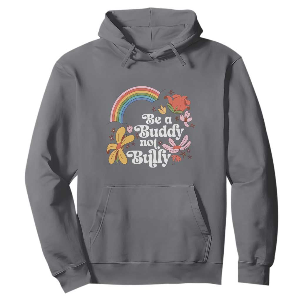 Unity Day Hoodie Be A Buddy Not A Bully Bullying Prevention Flower Star