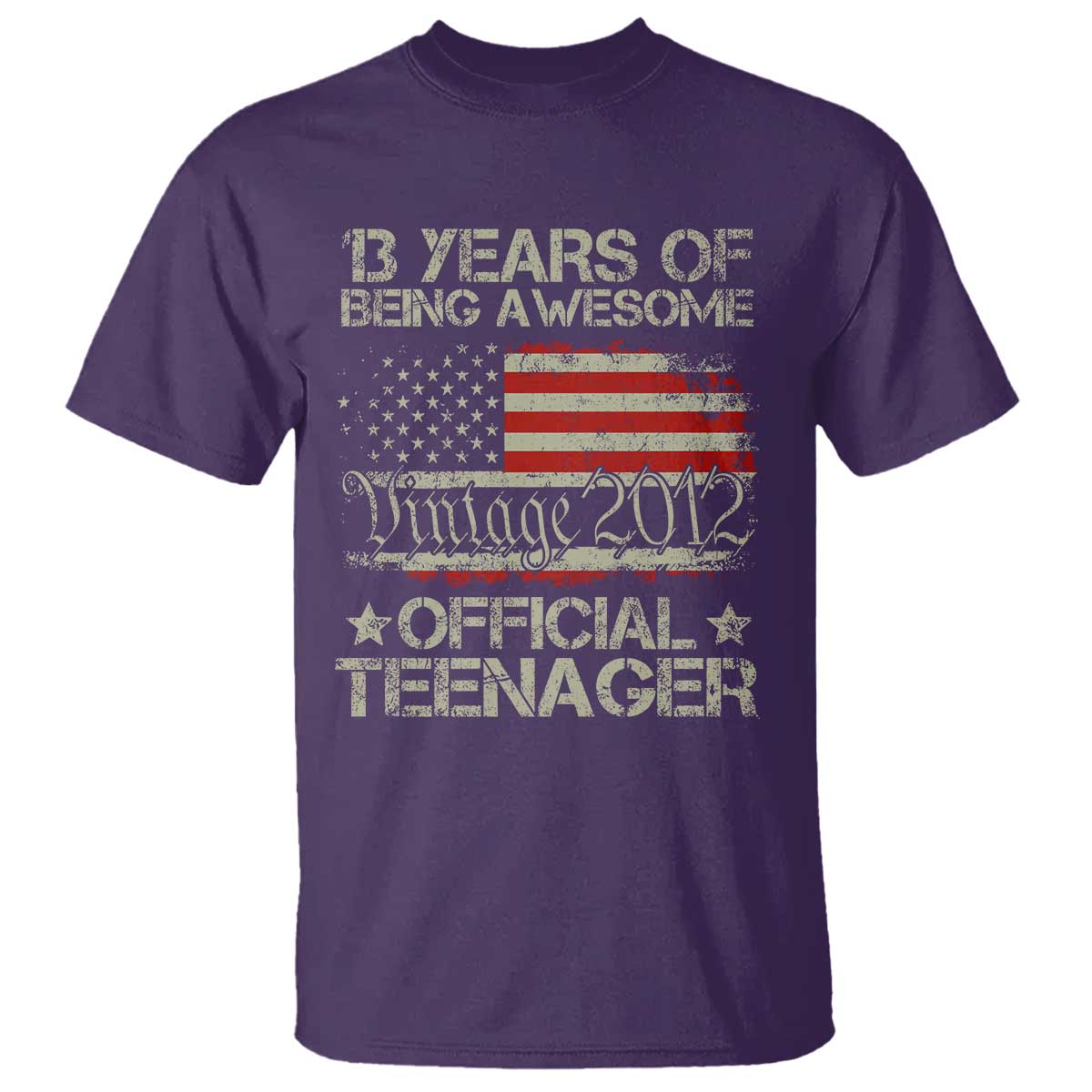 funny-13th-birthday-t-shirt-vintage-2012-official-teenager-13-years-of-being-awesome-usa-flag