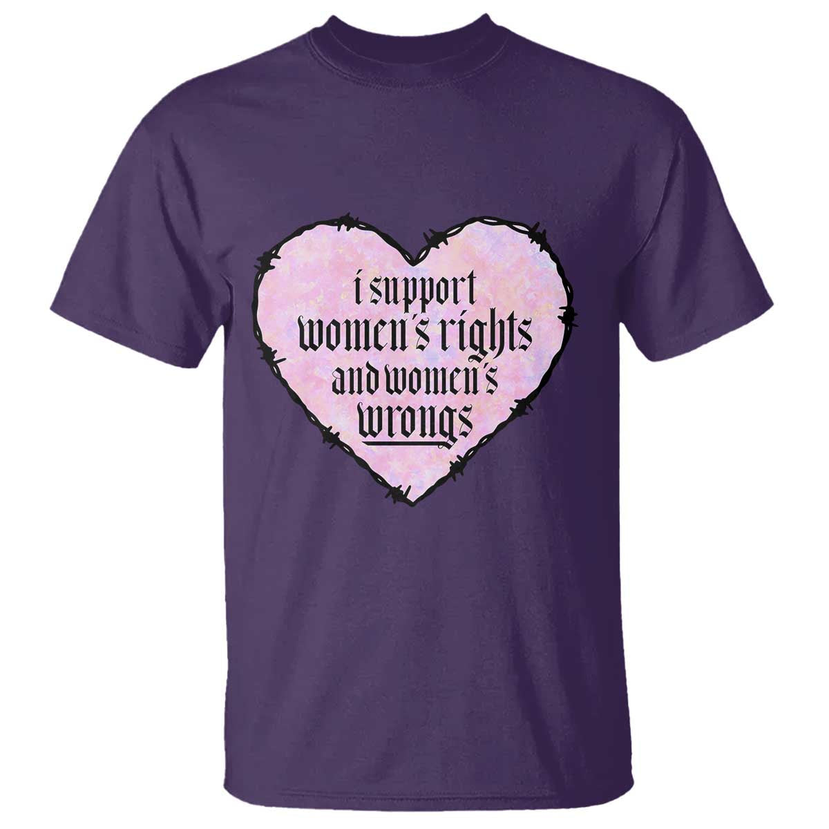 funny-i-support-womens-rights-and-womens-wrongs-t-shirt-barbed-wire-heart